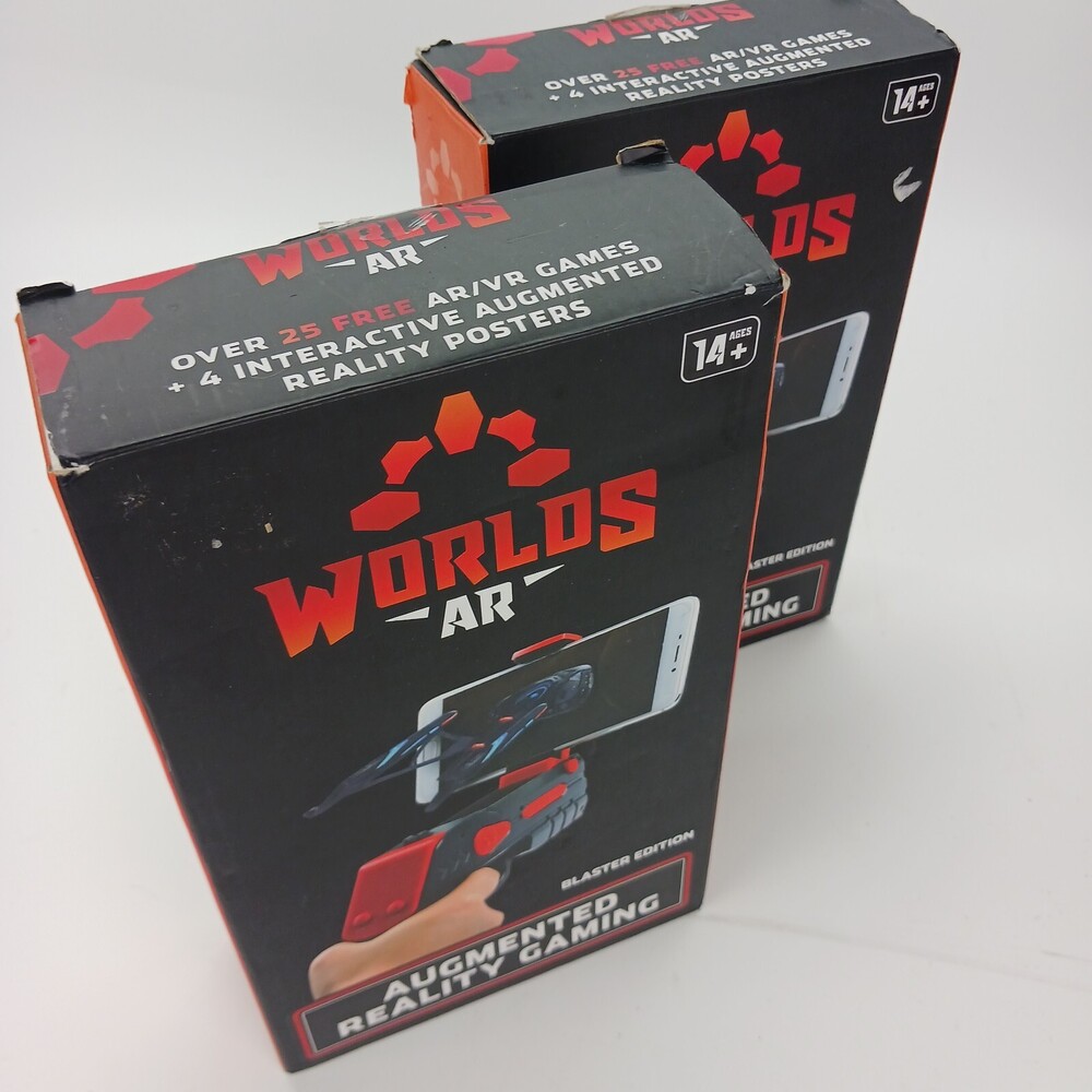 Black Fin Worlds AR Blaster Edition Augmented Reality Gaming Complete Kit